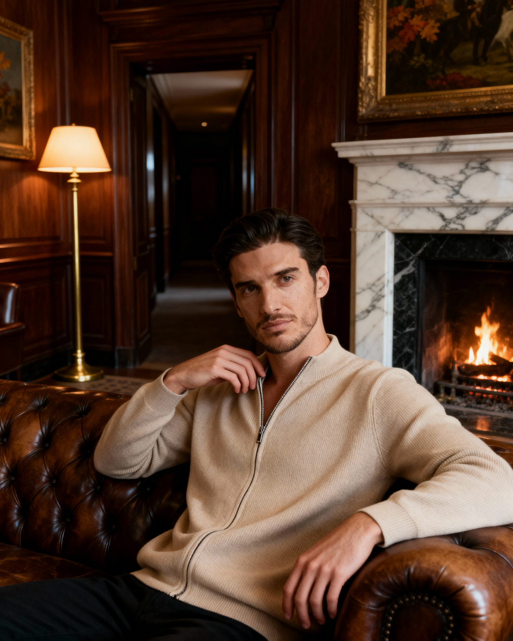 Pure Cashmere Sleeveless Sweater