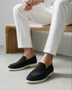 Suede Loafers with Classic Elegance