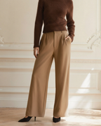 Flowy Wide-Leg Trousers