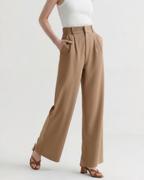 Flowy Wide-Leg Trousers
