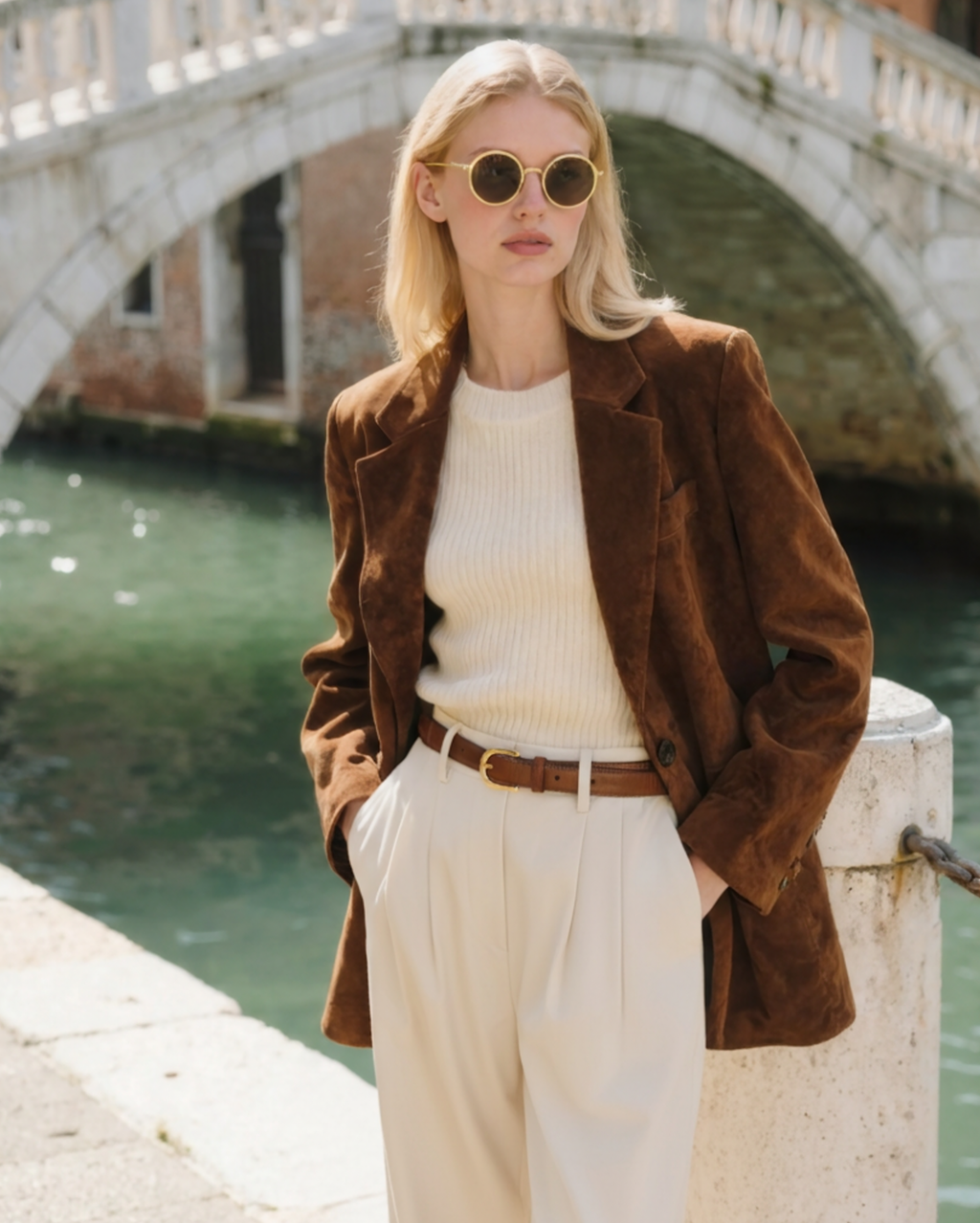 Chic Cropped Trousers