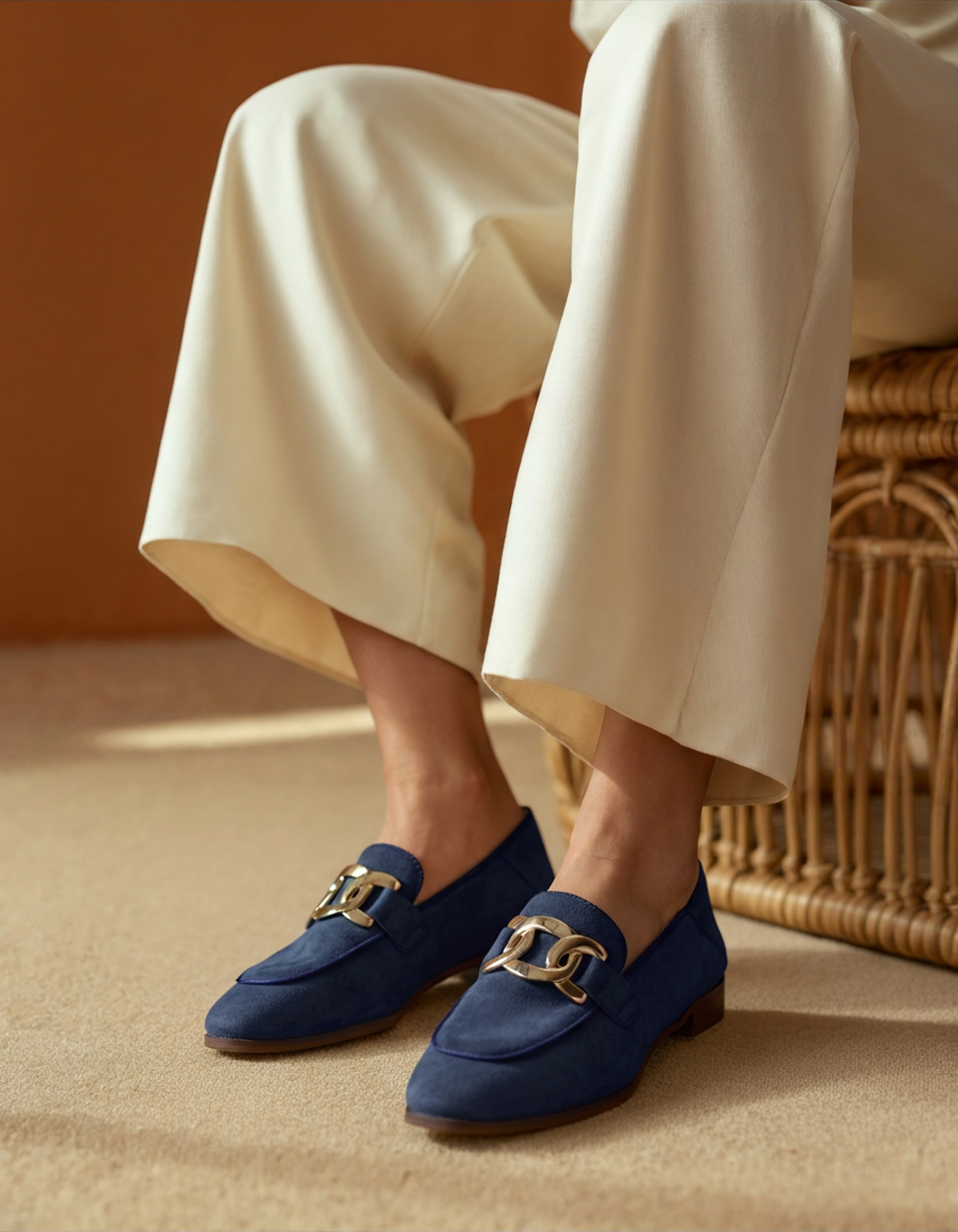 Suede Duchess-Inspired Loafers