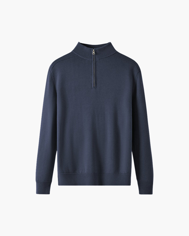 Premium Merino Wool Zip-Up Jacket